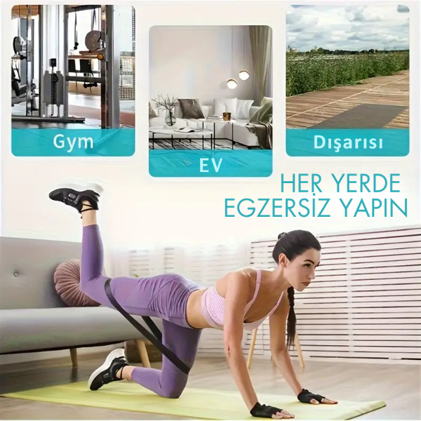 Direnç Bandı Seti – 4 Farklı Direnç Seviyesi