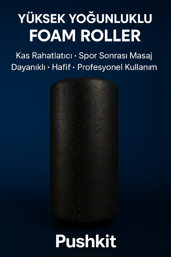 Pilates ve Yoga Masaj Silindiri (Foam Roller) – 45 cm